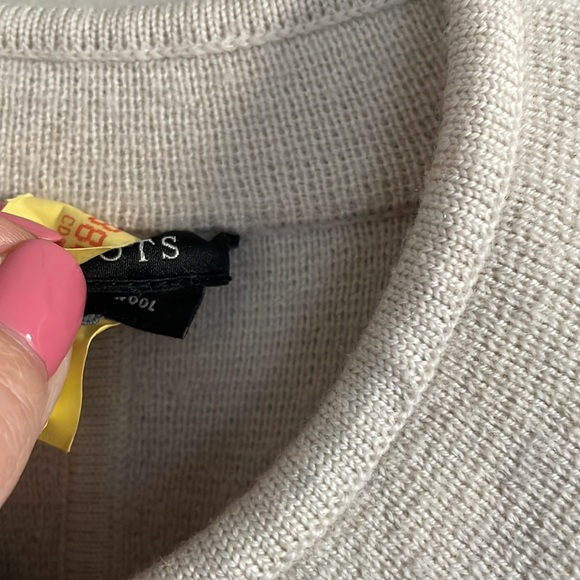 TALBOTS 100% pure merino wool cardigan - Picture 6 of 9